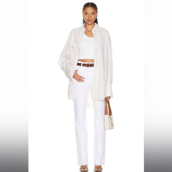 NWT GRLFRND Melanie High Rise Boot Cut in Brentwood sz 32 - Picture 2 of 16